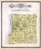 Blaine Township, Herring Lake, Lake Michigan, Benzie County 1915